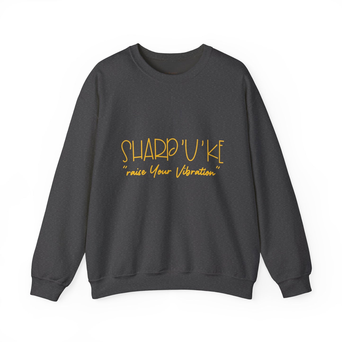 "SHARP'U'KE - Raise Your Vibration" -Unisex Hoodie