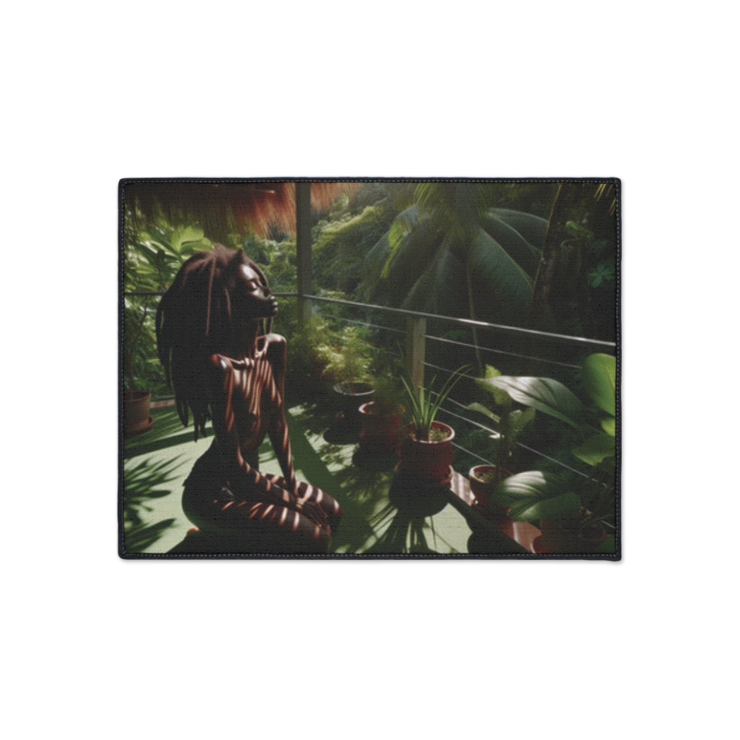 The Tropical Serenity Floor Mat