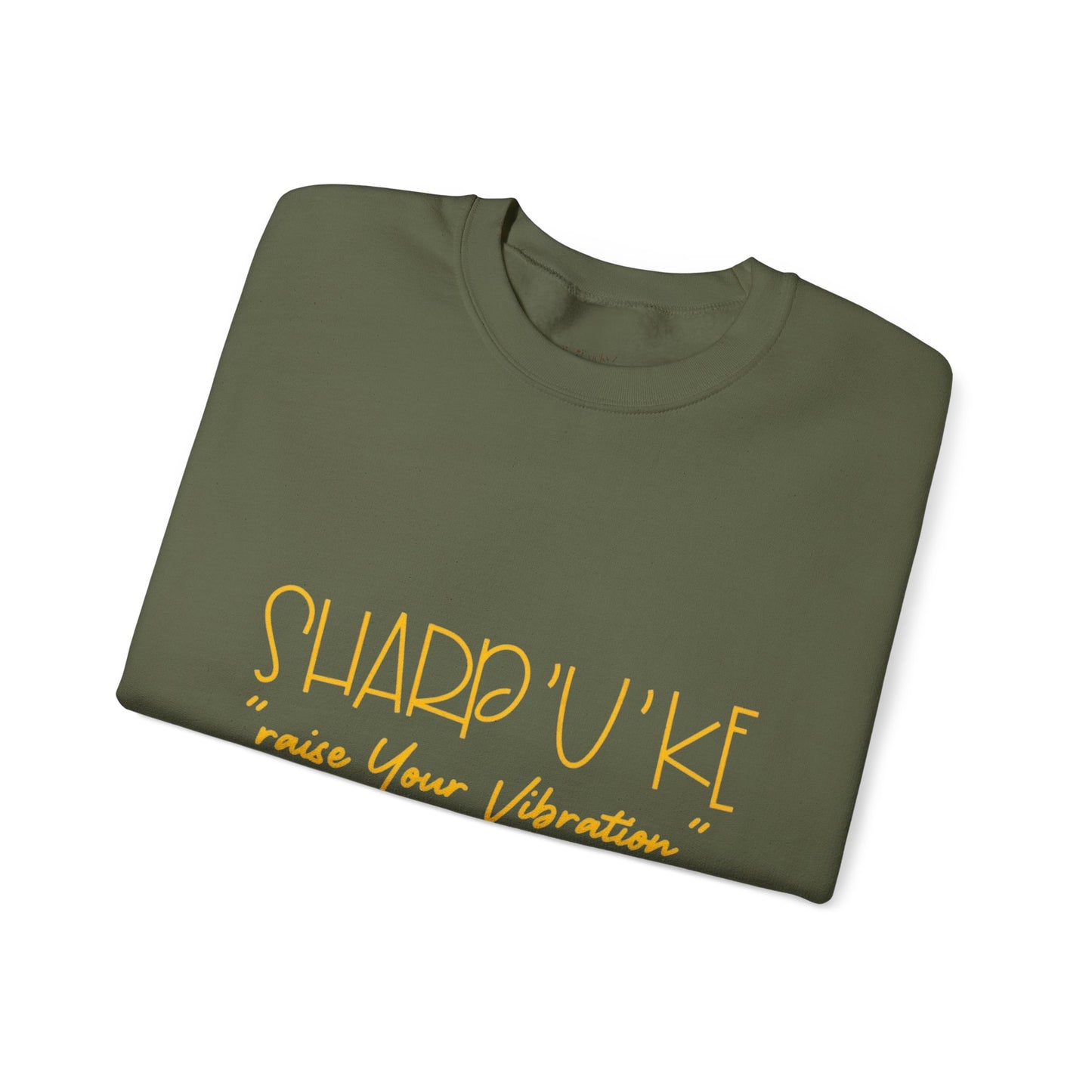 "SHARP'U'KE - Raise Your Vibration" -Unisex Hoodie