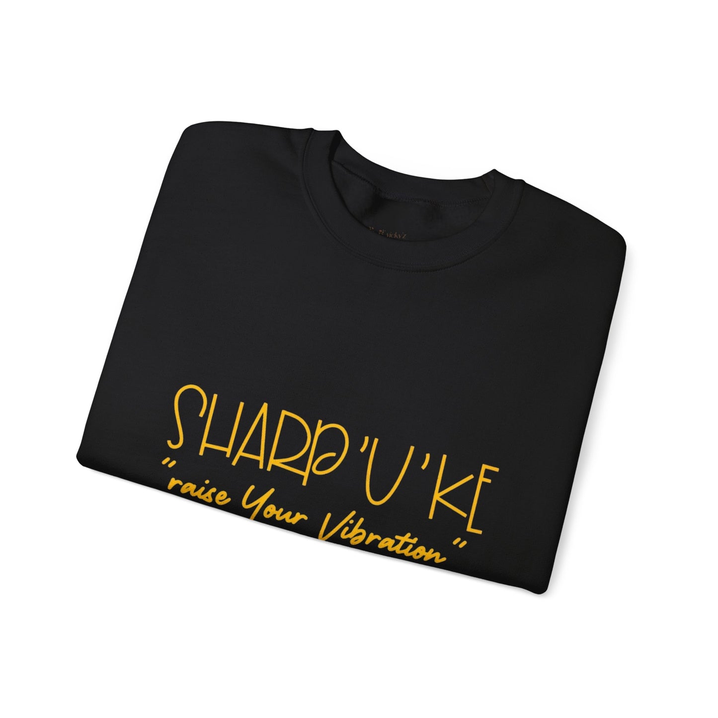 "SHARP'U'KE - Raise Your Vibration" -Unisex Hoodie