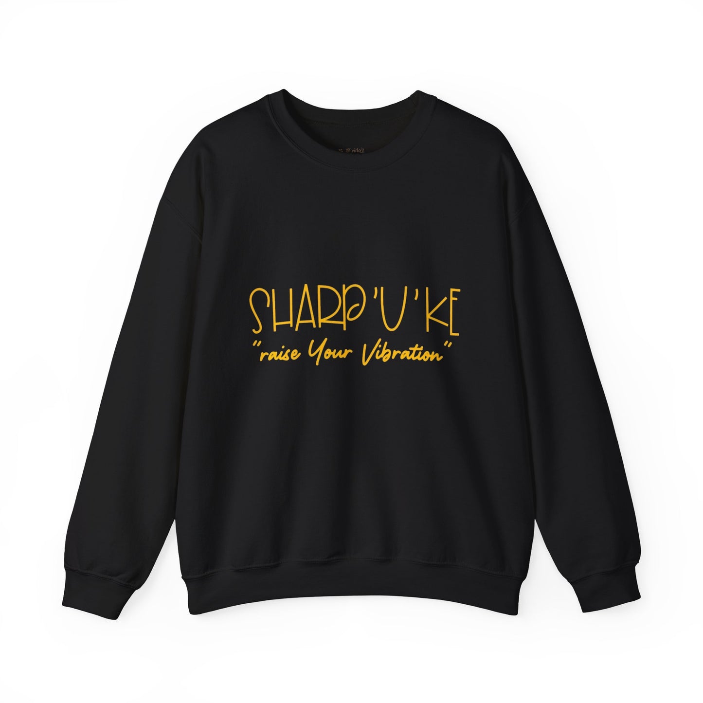 "SHARP'U'KE - Raise Your Vibration" -Unisex Hoodie