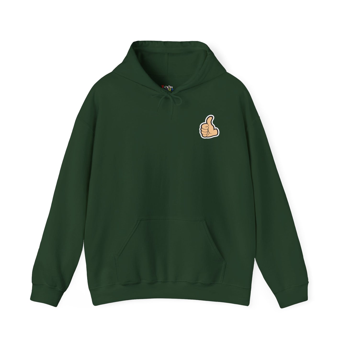 Thumbs Up Cotton Hoodie