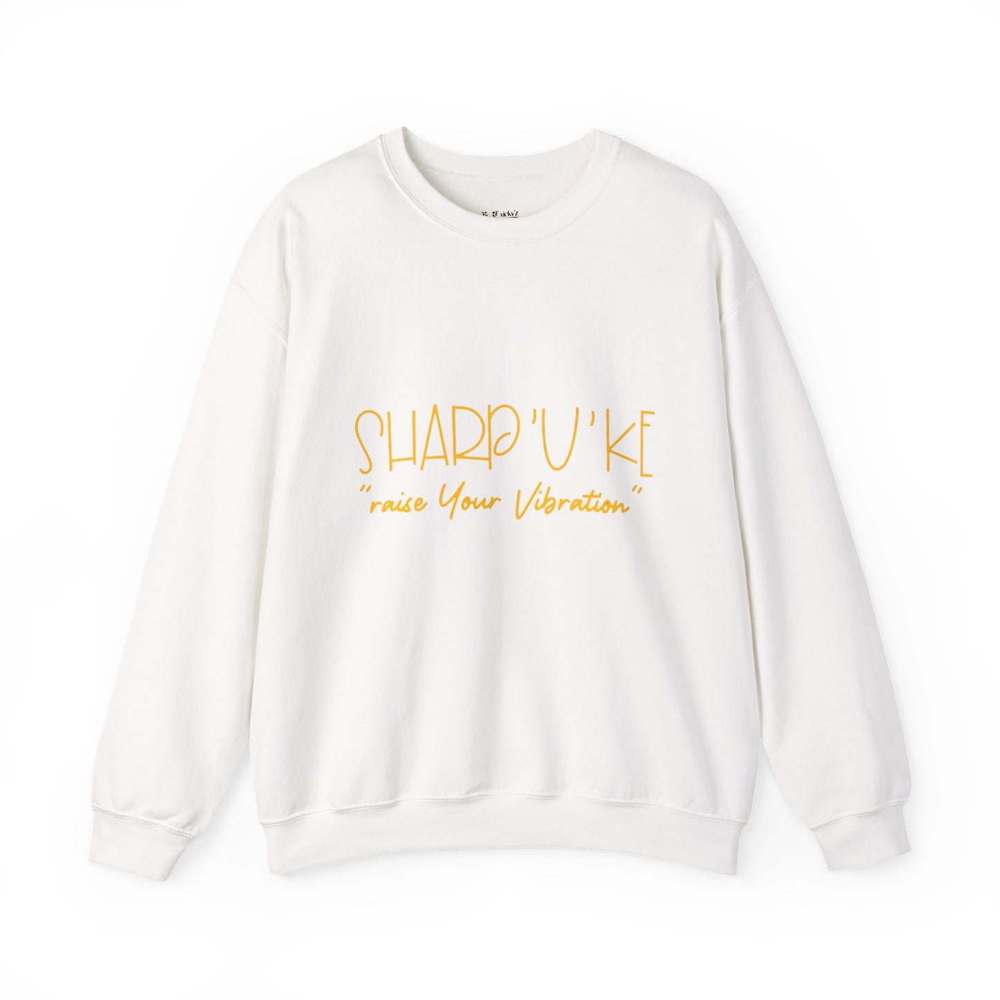 "SHARP'U'KE - Raise Your Vibration" -Unisex Hoodie