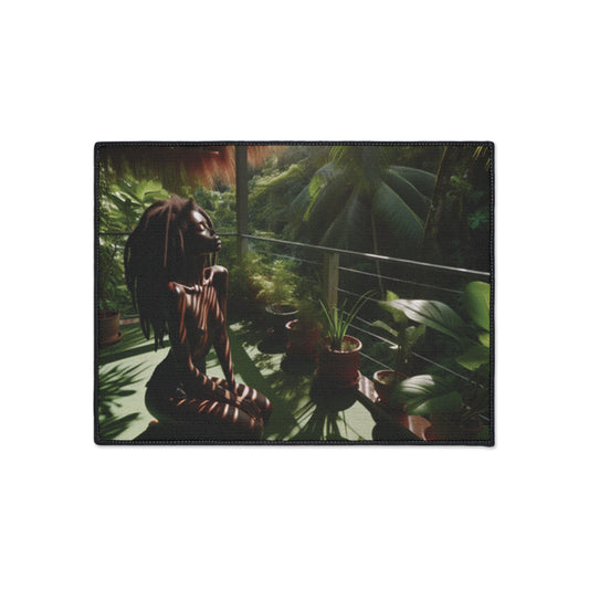 The Tropical Serenity Floor Mat