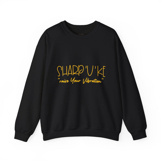 "SHARP'U'KE - Raise Your Vibration" -Unisex Hoodie