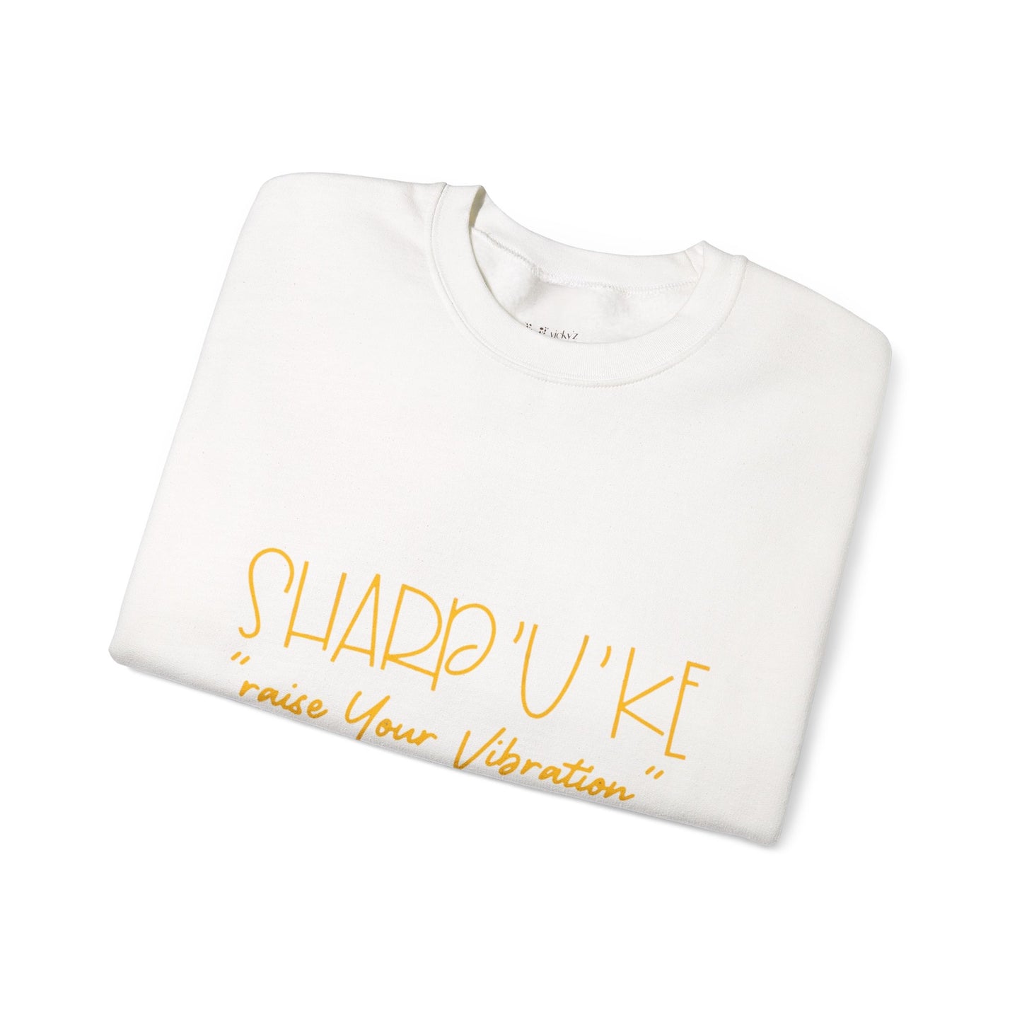 "SHARP'U'KE - Raise Your Vibration" -Unisex Hoodie