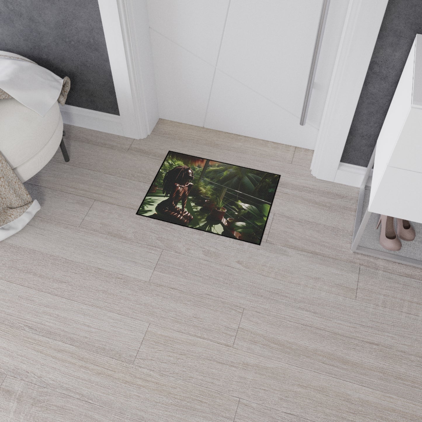 The Tropical Serenity Floor Mat