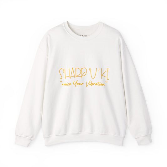 "SHARP'U'KE - Raise Your Vibration" -Unisex Hoodie